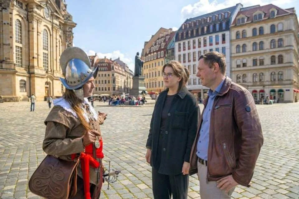 Dresden city guard immersive historical tour