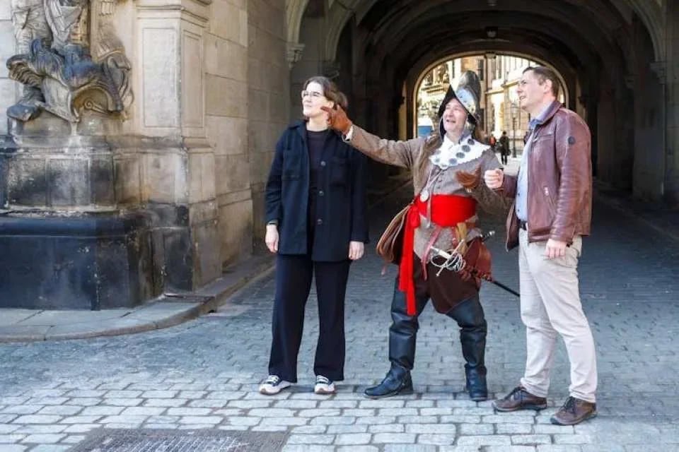 Dresden city guard immersive historical tour