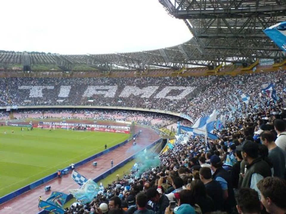 SSC Napoli football game ticket at Stadio Diego Armando Maradona