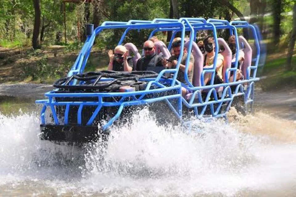 Köprülü adventure tour with buggy safari, monster buggy ride & rafting