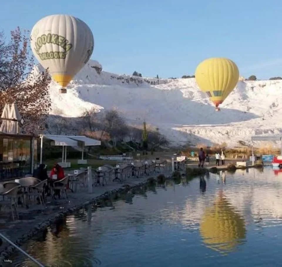 Pamukkale sunrise hot air balloon experience and Hierapolis visit from Antalya