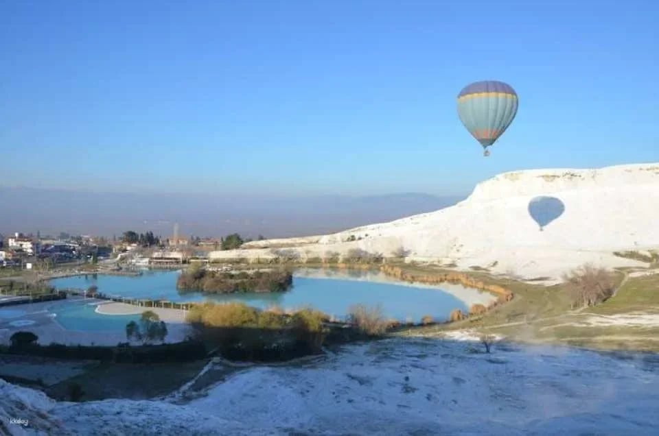 Pamukkale sunrise hot air balloon experience and Hierapolis visit from Antalya