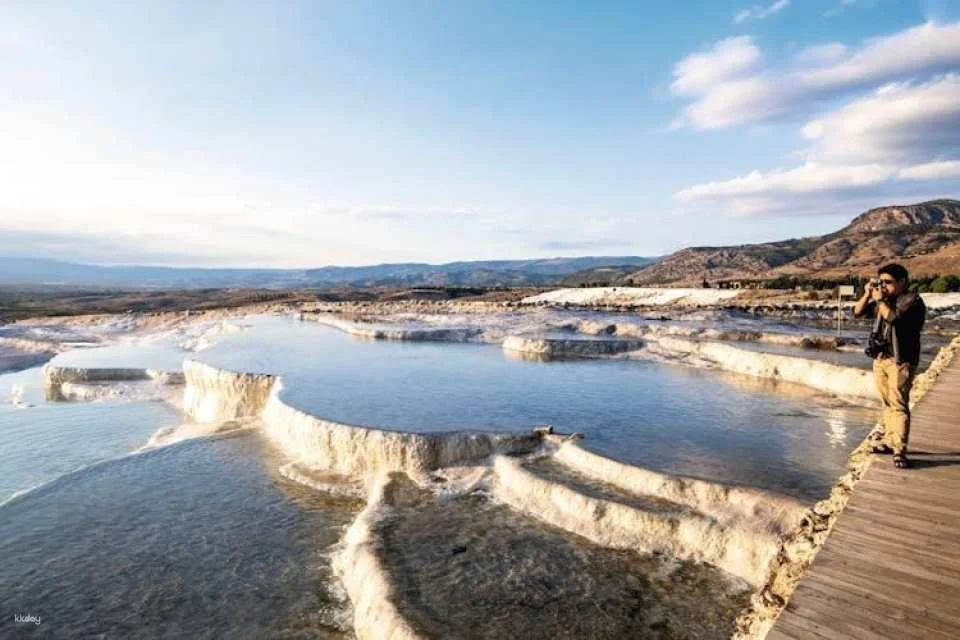 Pamukkale sunrise hot air balloon experience and Hierapolis visit from Antalya