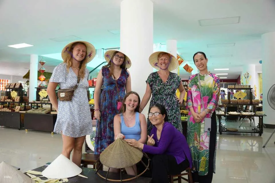 Hue | Tradditional Vietnamese Poem Conical Hat Making Workshop with Local Instructor | A must do experience in Vietnam