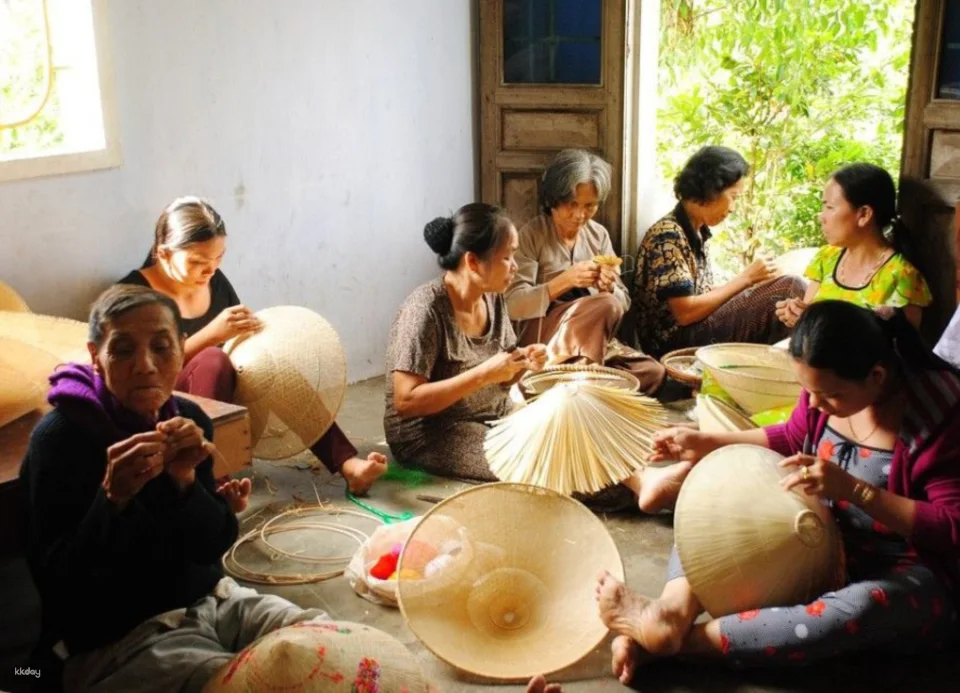 Hue | Tradditional Vietnamese Poem Conical Hat Making Workshop with Local Instructor | A must do experience in Vietnam