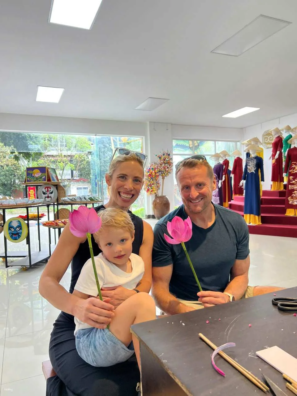 Hue | Lotus Paper Flower Making Workshop with Local Instructor | A must do experience in Vietnam