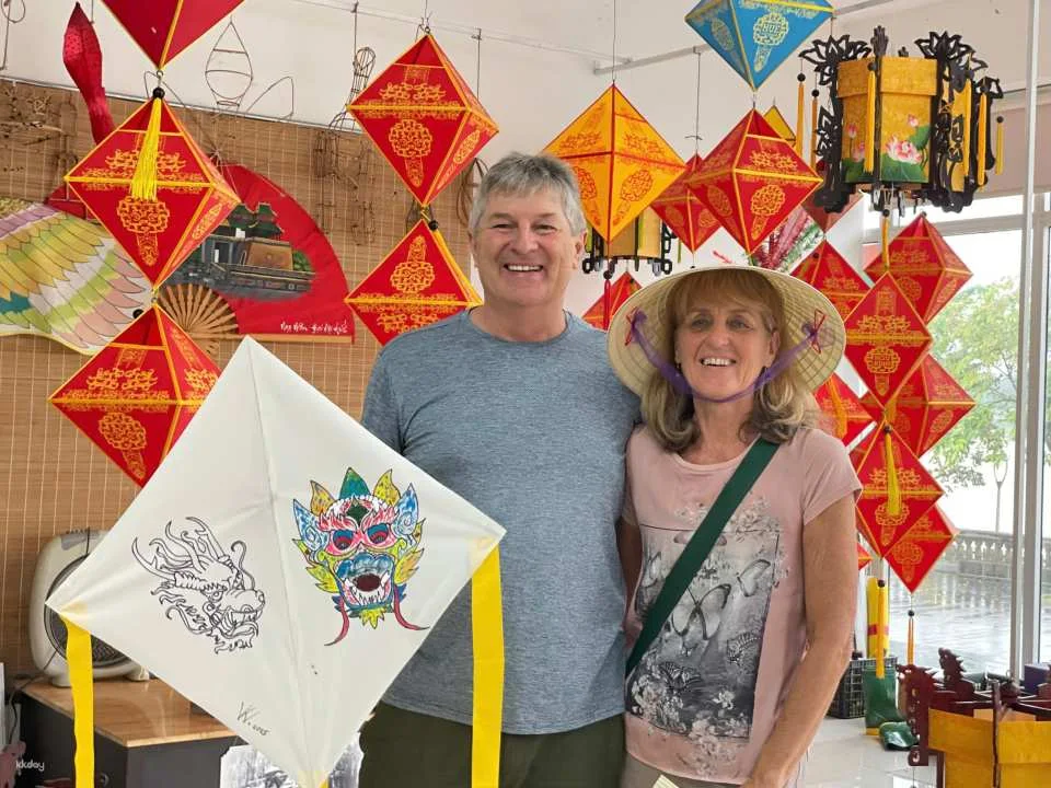 Hue | Traditional Vietnamese Kite Painting Workshop with Local Instructor | A must do experience in Vietnam