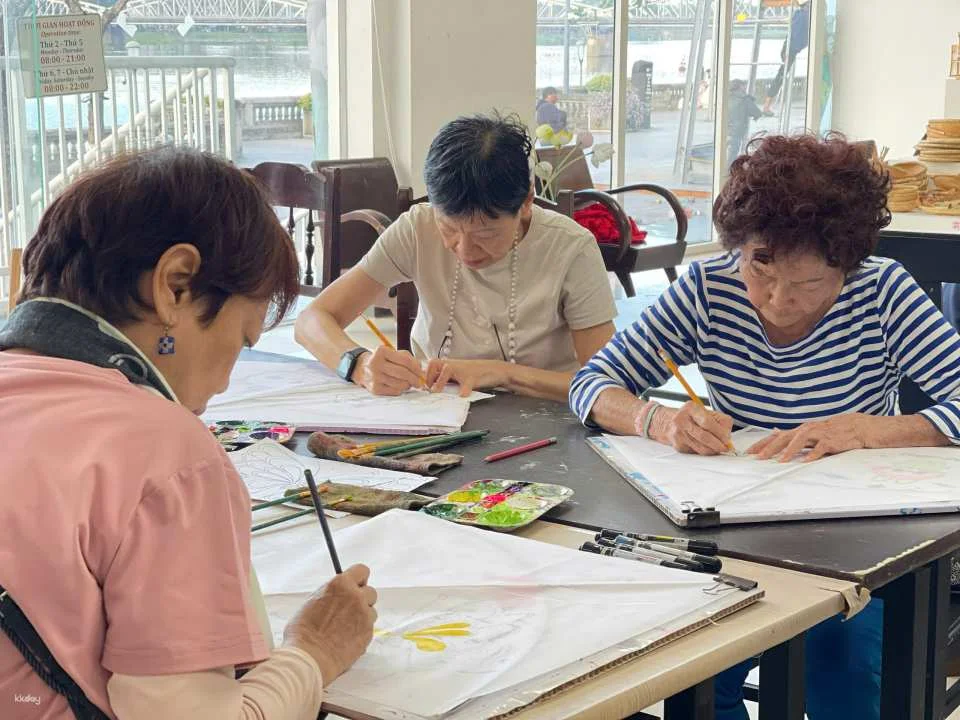 Hue | Traditional Vietnamese Kite Painting Workshop with Local Instructor | A must do experience in Vietnam