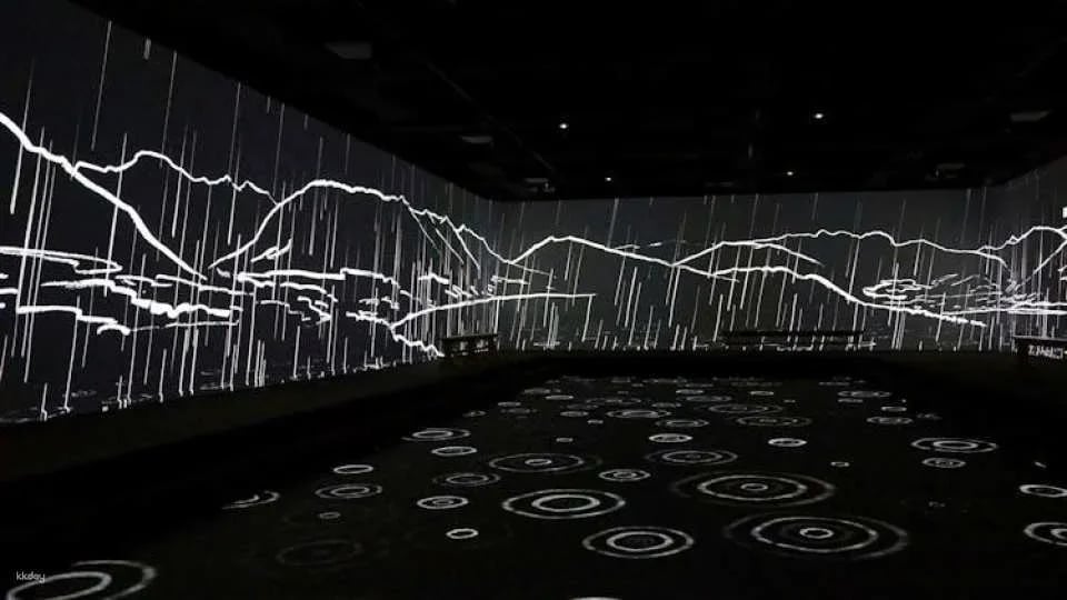 Lumeum light show with Niklaus and Dorothee Flüe immersive story