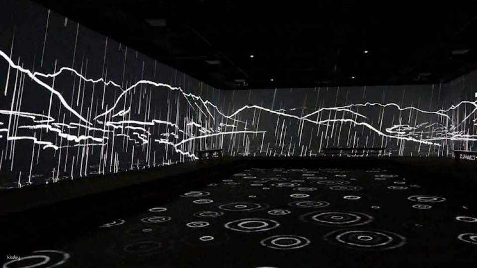 Lumeum light show with Niklaus and Dorothee Flüe immersive story