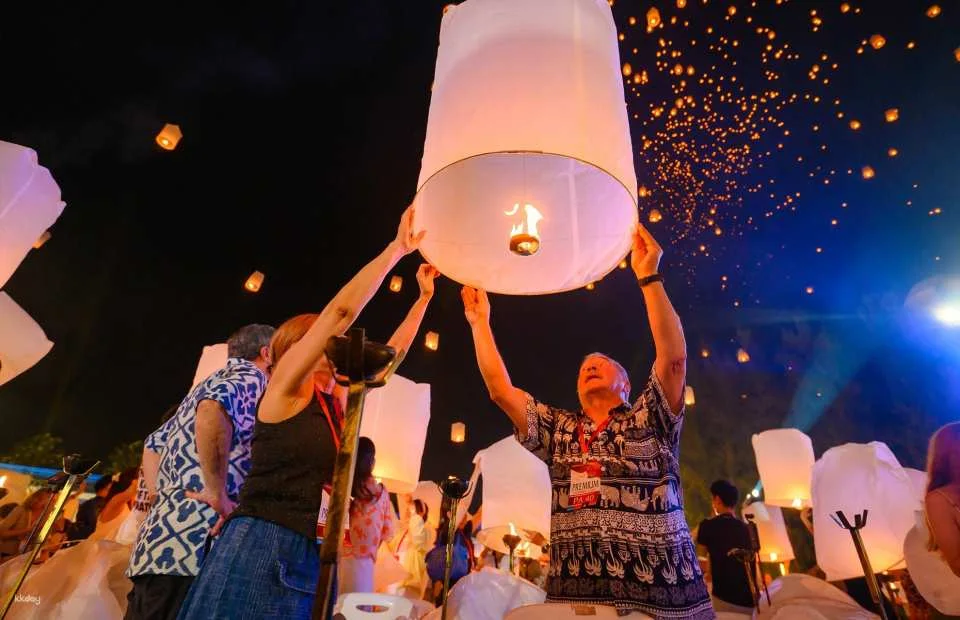 Lanna Lantern Festival 2026 at Lanna Cultural Village in Lamphun from Chiang Mai I Thailand