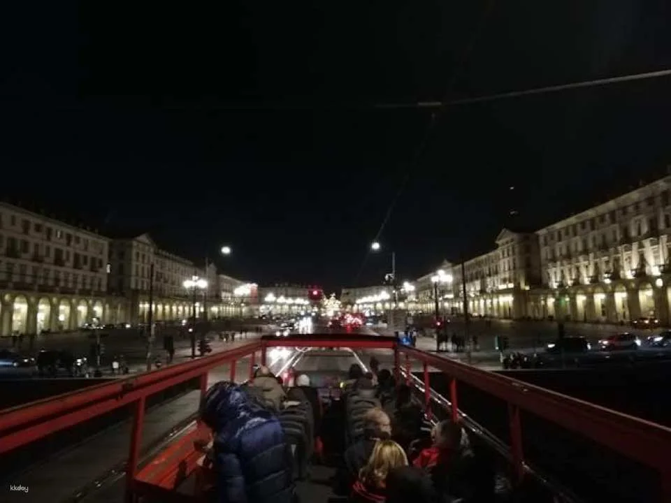 "Luci d'artista" city tour of Turin