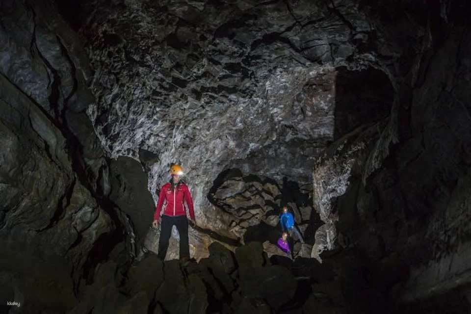 ATV riding and caving combo tour