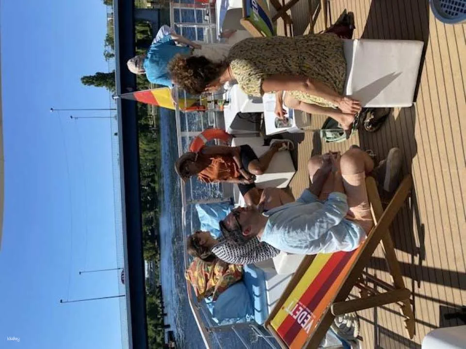 Solar-powered cruise on Berlin's Spree River