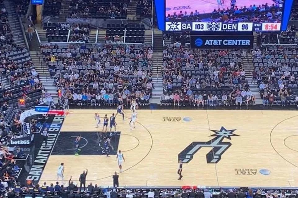 San Antonio Spurs Basketball Game at Frost Bank Center