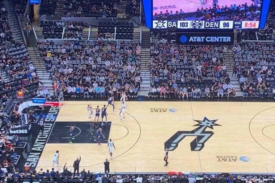 San Antonio Spurs Basketball Game at Frost Bank Center