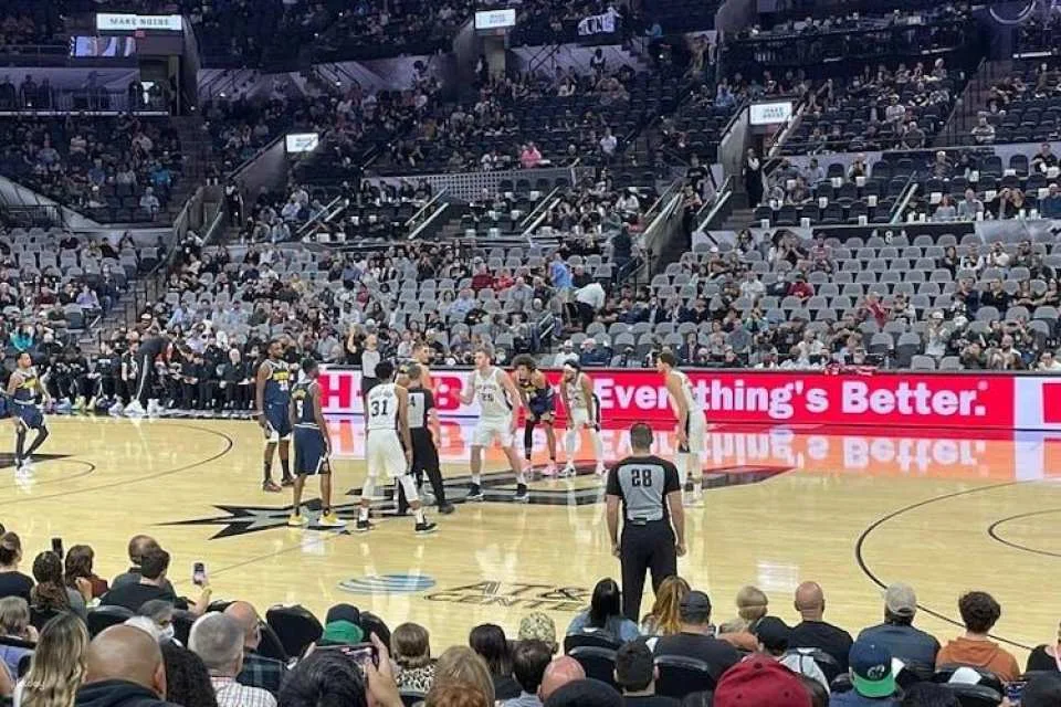 San Antonio Spurs Basketball Game at Frost Bank Center