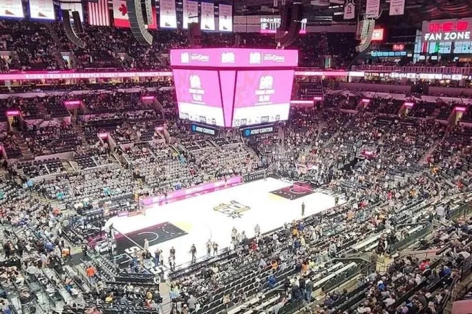 San Antonio Spurs Basketball Game at Frost Bank Center