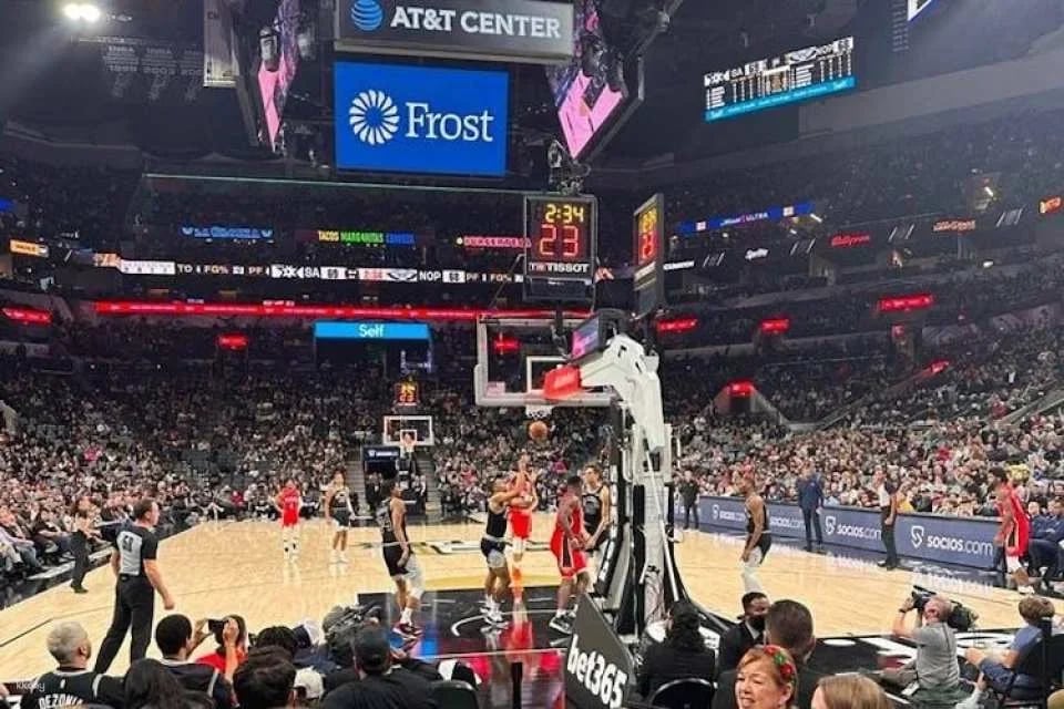 San Antonio Spurs Basketball Game at Frost Bank Center
