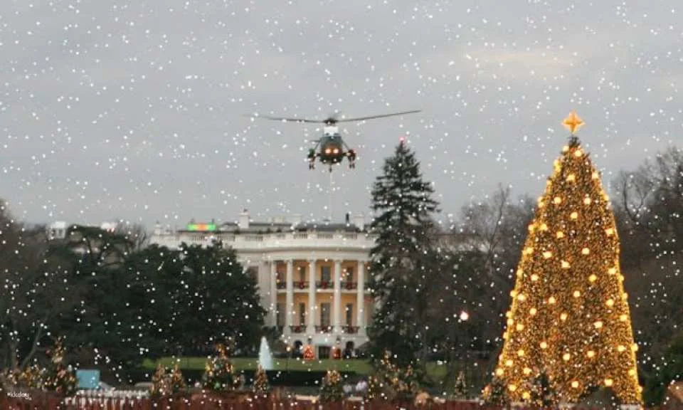 DC holiday lights tour