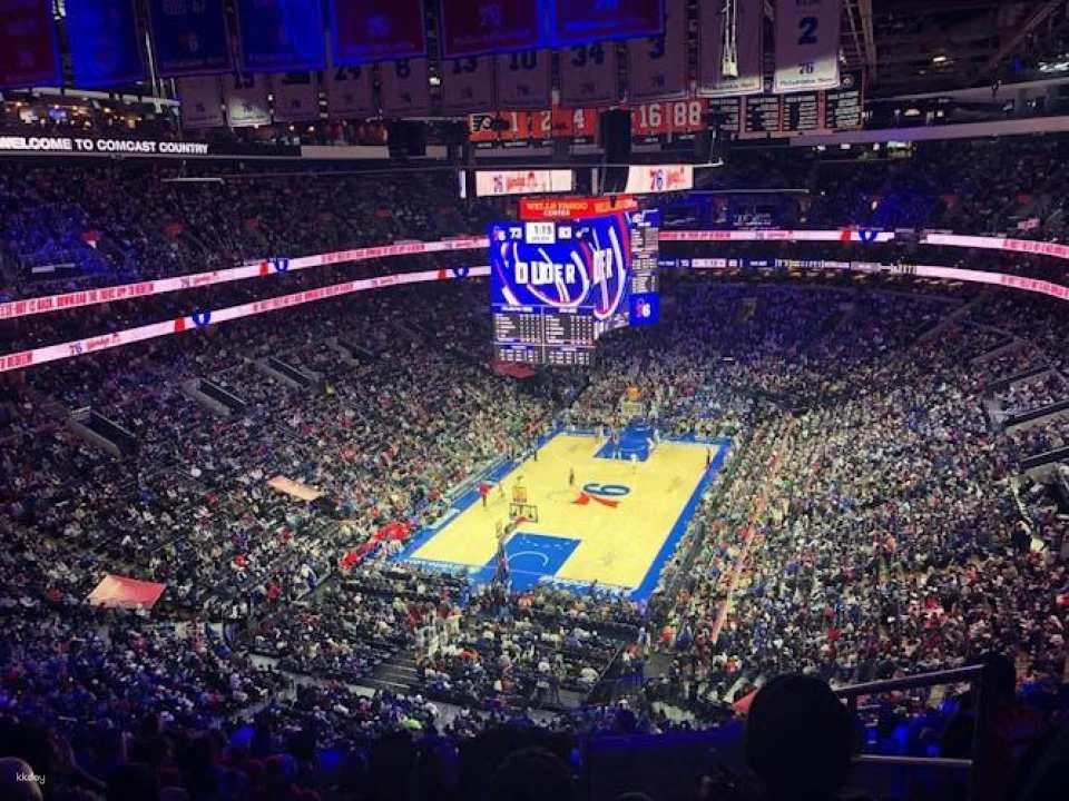 Philadelphia 76ers Basketball Game at Wells Fargo Center