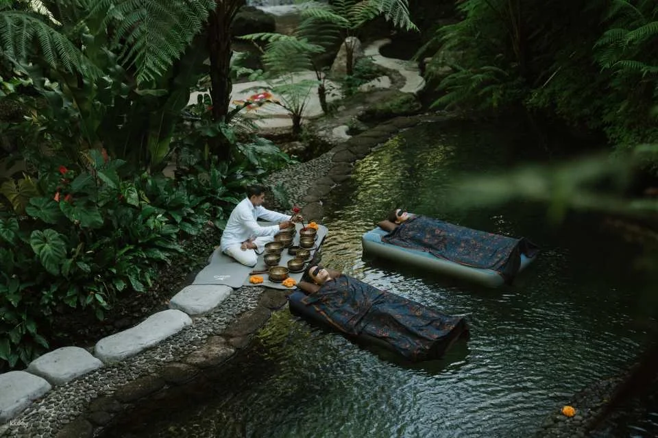 Floating Sound Bath Experience in Ubud, Bali