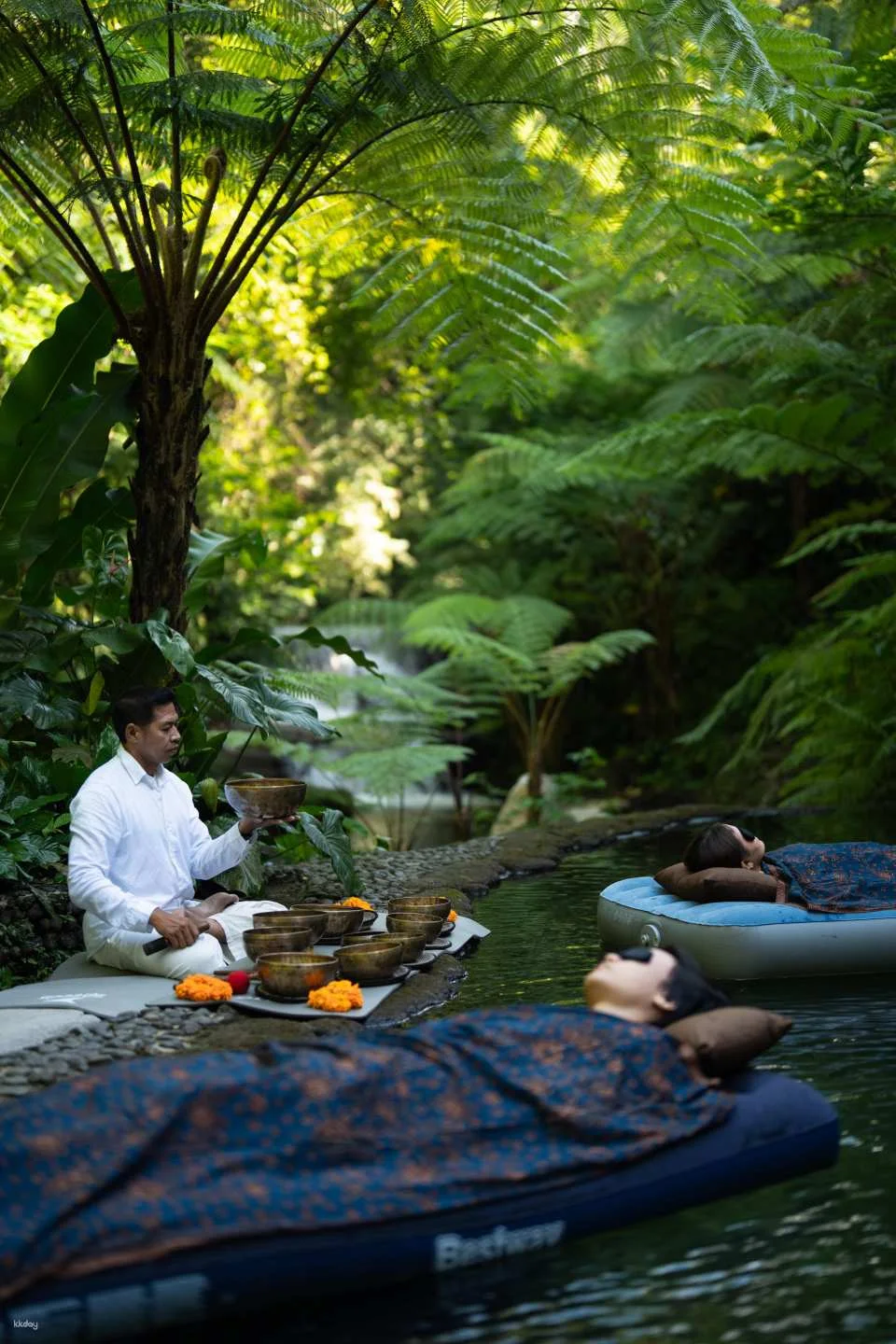Floating Sound Bath Experience in Ubud, Bali