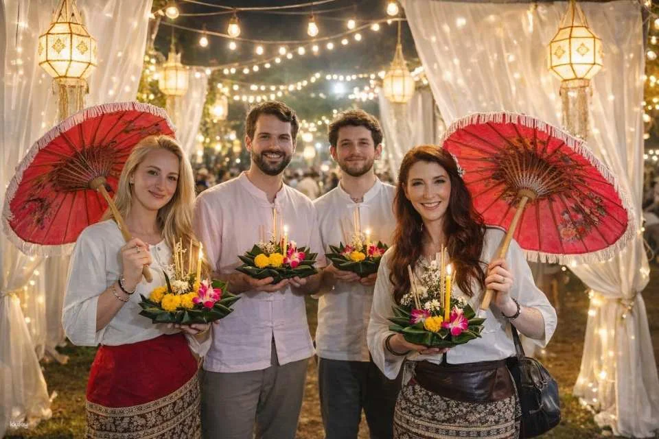 2026 Chiang Mai Local Sky Lantern at Ban Klang Municipality | Lamphun, Thailand