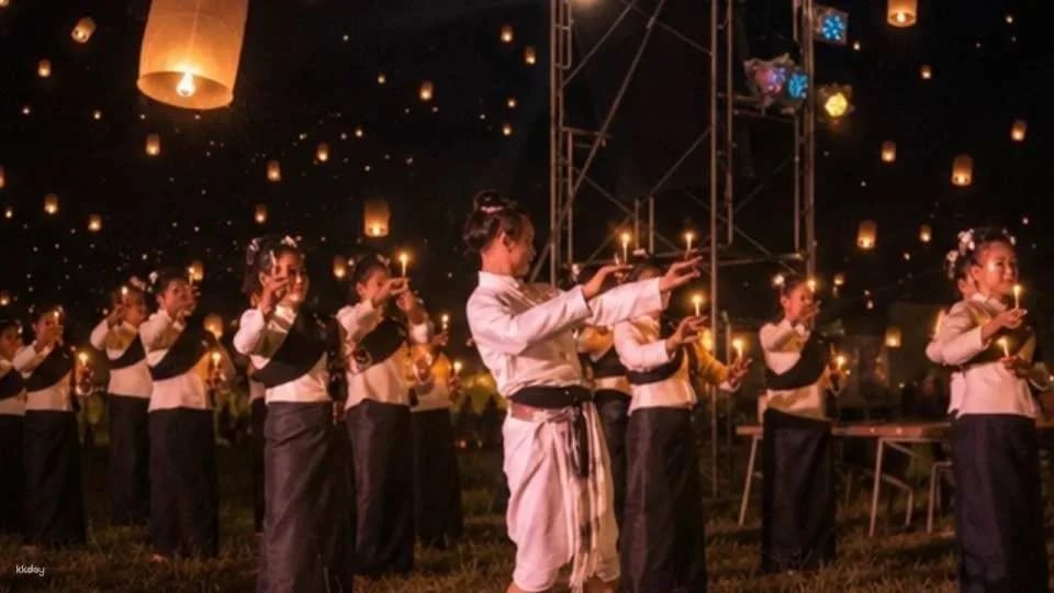 2026 Chiang Mai Local Sky Lantern at Ban Klang Municipality | Lamphun, Thailand