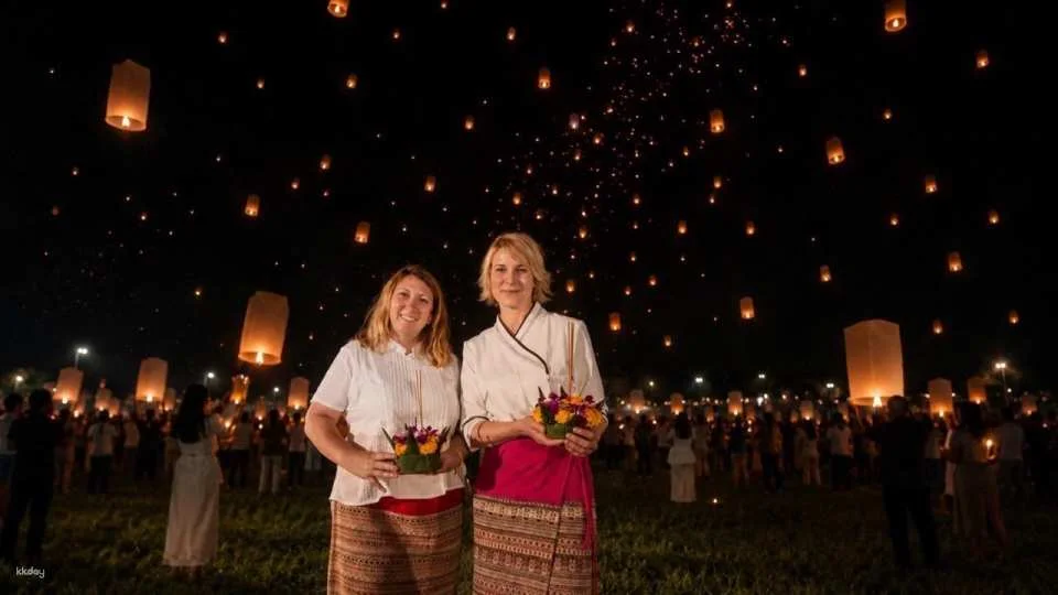 2026 Chiang Mai Local Sky Lantern at Ban Klang Municipality | Lamphun, Thailand