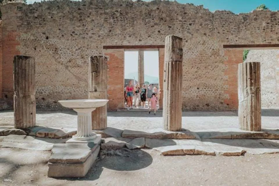 Pompeii Small Group Tour with transportation from Naples