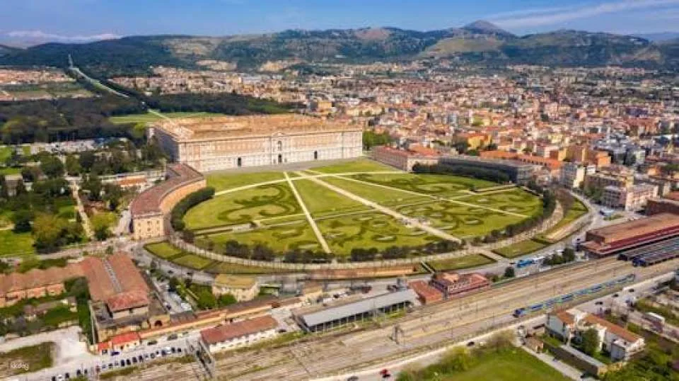 Private tour of Caserta Royal Palace with shuttle bus to English Gardens