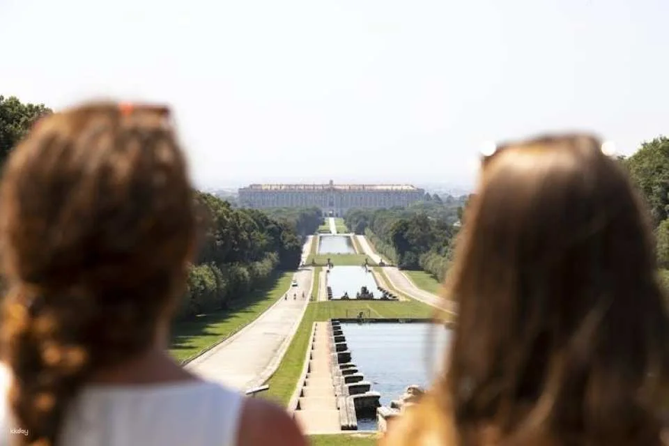 Private tour of Caserta Royal Palace with shuttle bus to English Gardens