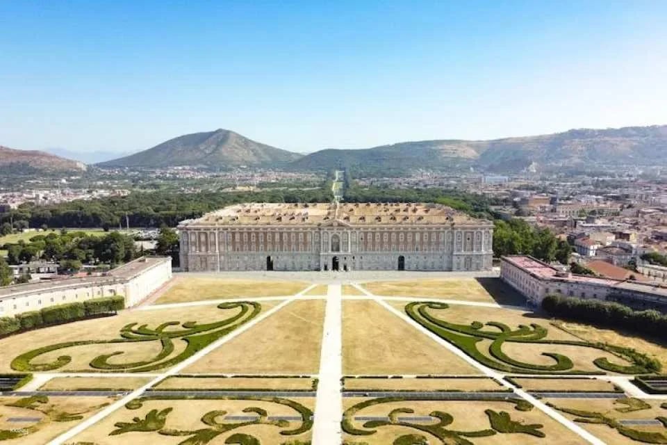 Private tour of Caserta Royal Palace with shuttle bus to English Gardens