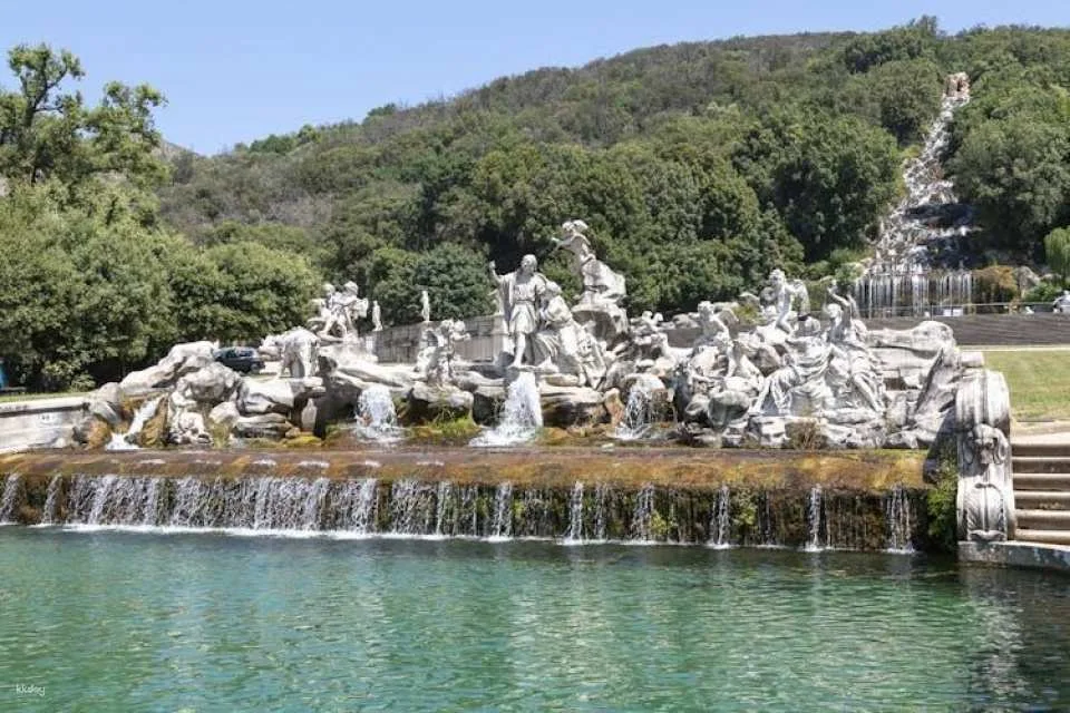 Private tour of Caserta Royal Palace with shuttle bus to English Gardens