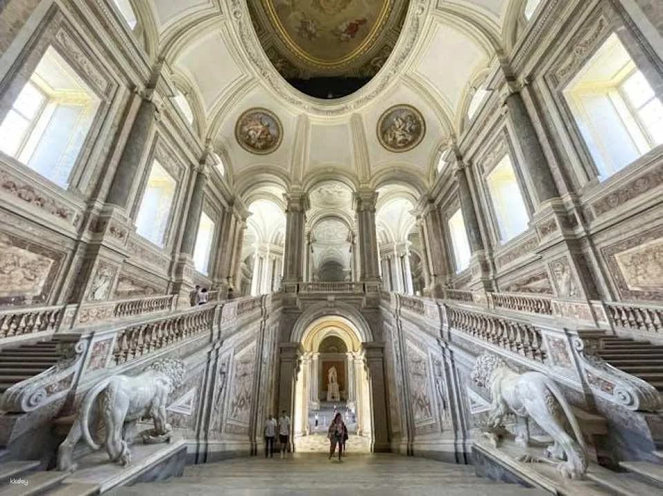Private tour of Caserta Royal Palace with shuttle bus to English Gardens