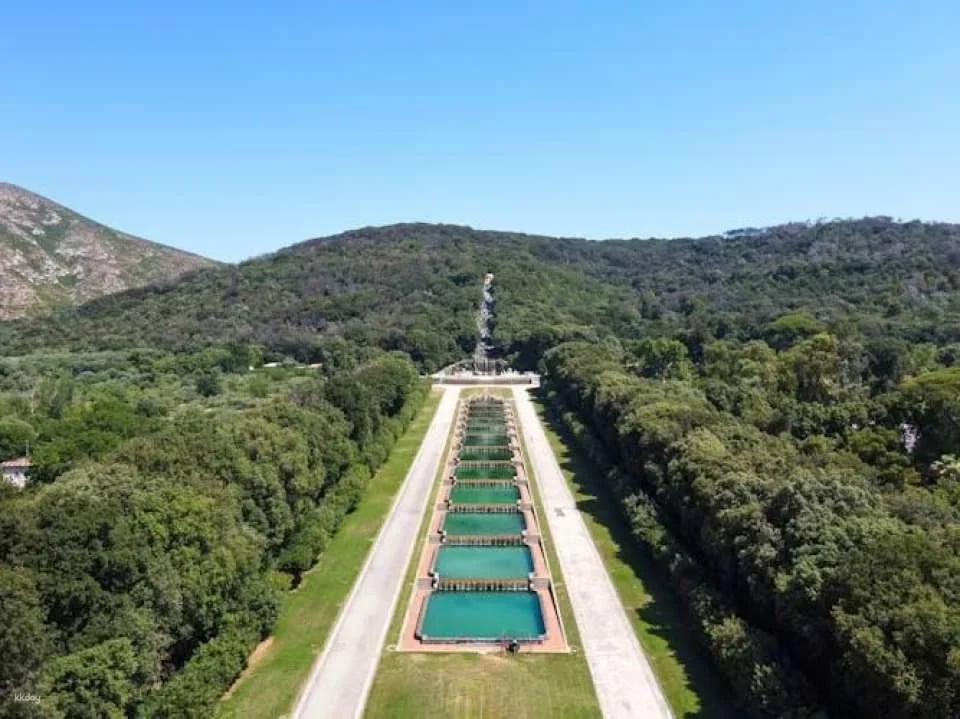 Private tour of Caserta Royal Palace with shuttle bus to English Gardens