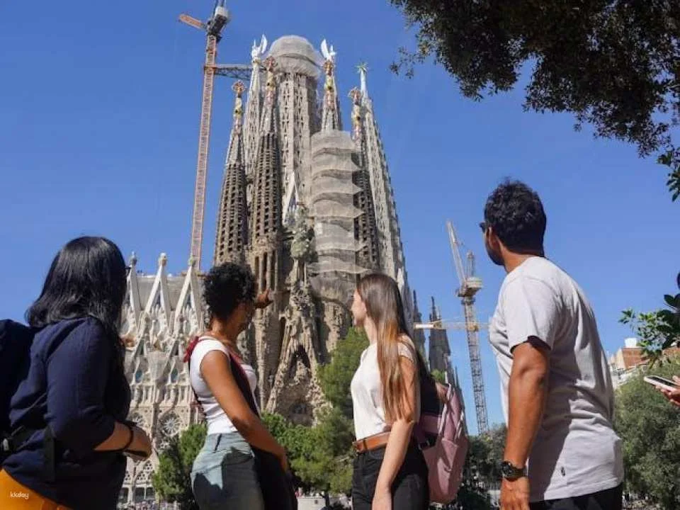 Park Güell and Sagrada Familia guided tour with tower access