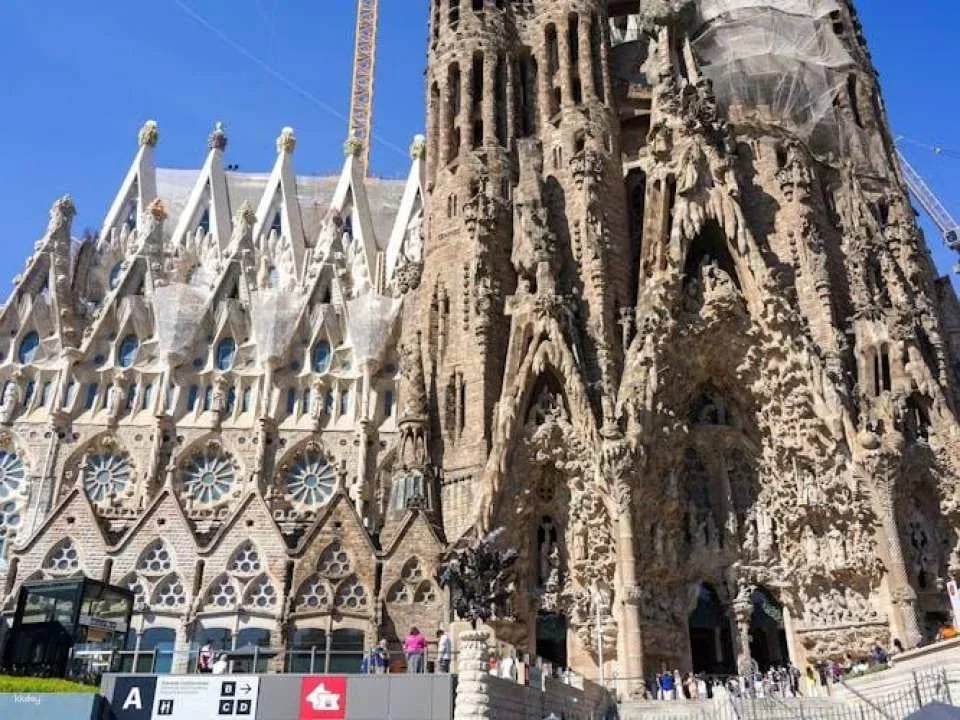 Park Güell and Sagrada Familia guided tour with tower access