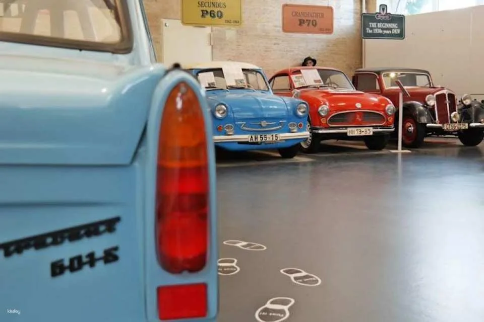 Entrance ticket to Berlin Trabi Museum at Checkpoint Charlie