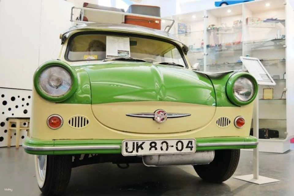 Entrance ticket to Berlin Trabi Museum at Checkpoint Charlie