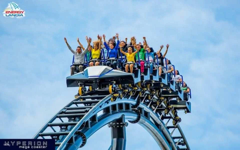 Energylandia entry ticket and roundtrip transportation from Krakow