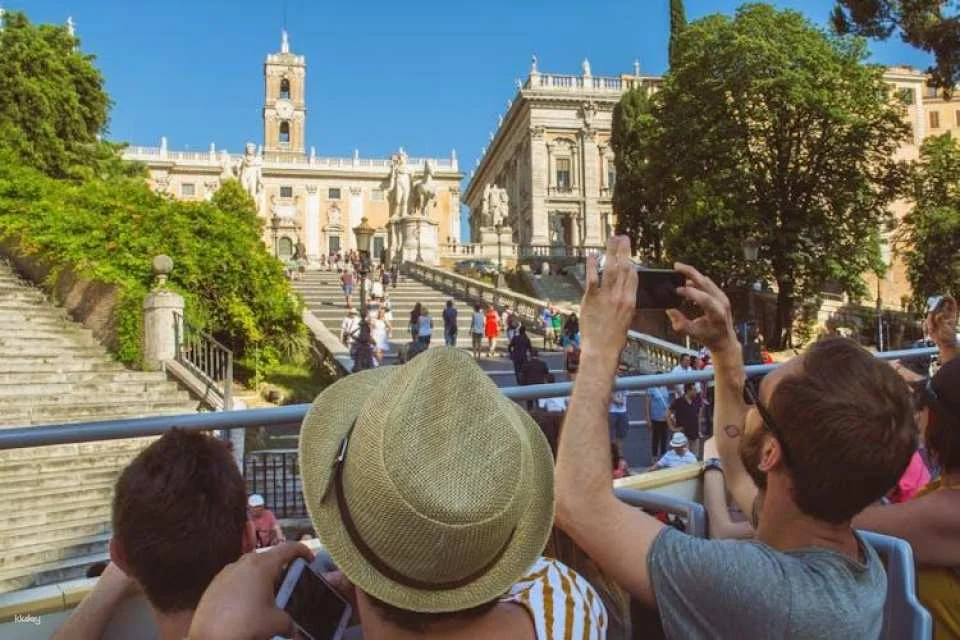 Borghese Gallery entrance ticket and Rome hop-on hop-off bus tour