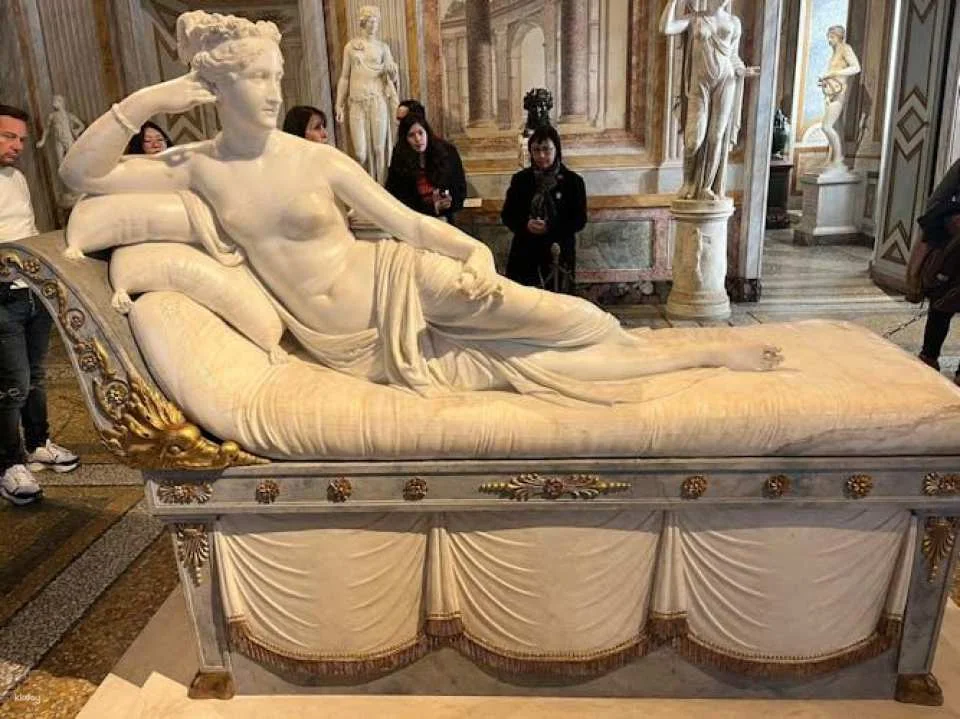 Borghese Gallery entrance ticket and Rome hop-on hop-off bus tour