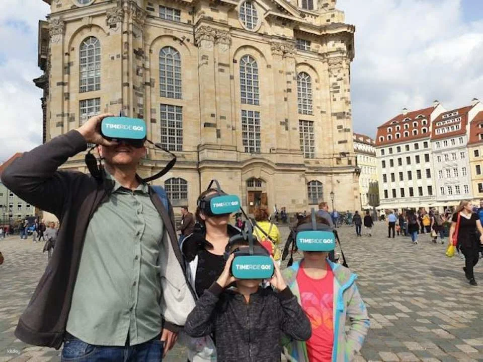 Virtual Experience of Dresden's city history in German