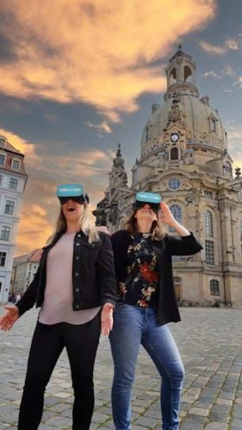 Virtual Experience of Dresden's city history in German