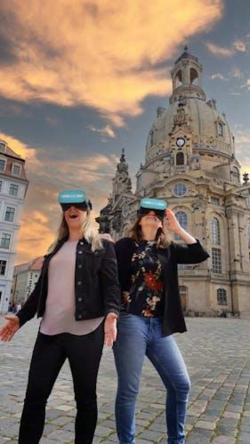Virtual Experience of Dresden's city history in German