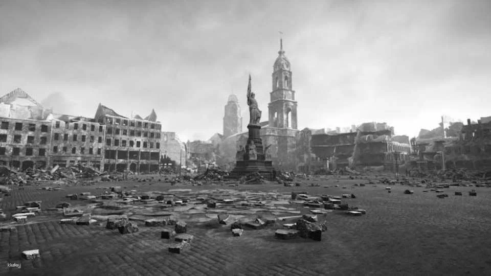 Virtual Experience of Dresden's city history in German