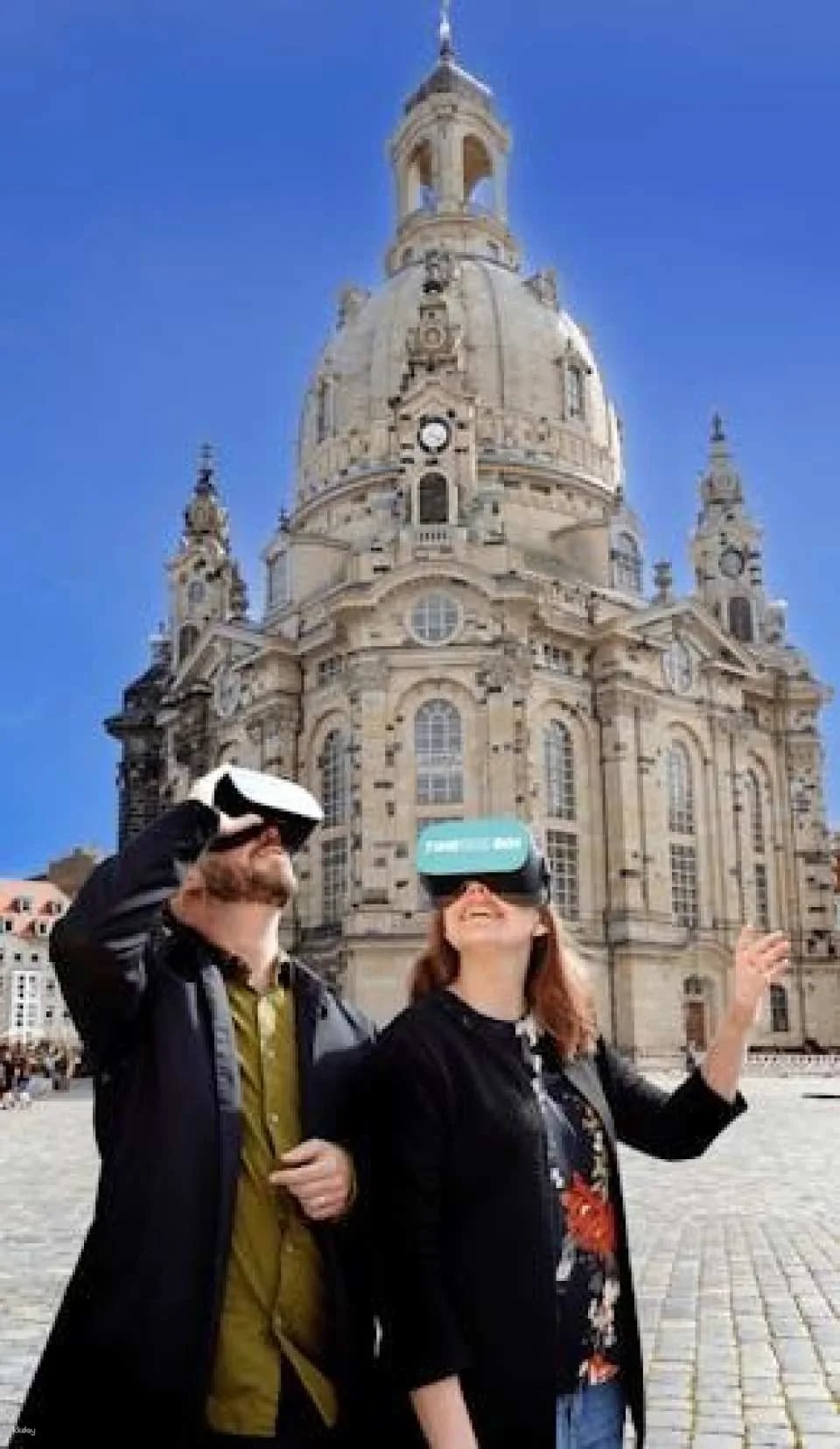 Virtual Experience of Dresden's city history in German