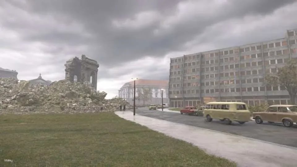 Virtual Experience of Dresden's city history in German